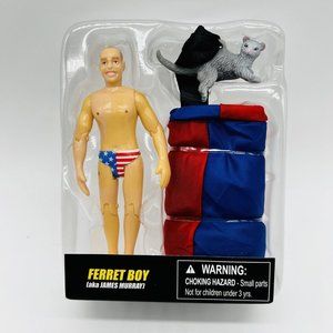 truTV Impractical Jokers 4" Action Figure -James Murray "Ferret Boy" Emce Toys